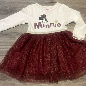 Minnie Mouse Long Sleeve Dress